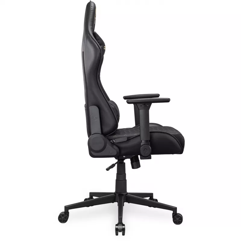 Universele gaming-stoel COUGAR Gaming ARMOR ONE V2 gevoerde zitting zwart goud