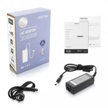 Notebook-oplader MITSU 20V 2A (5,5x2,5) compatibel met MSI, Medion, Lenovo