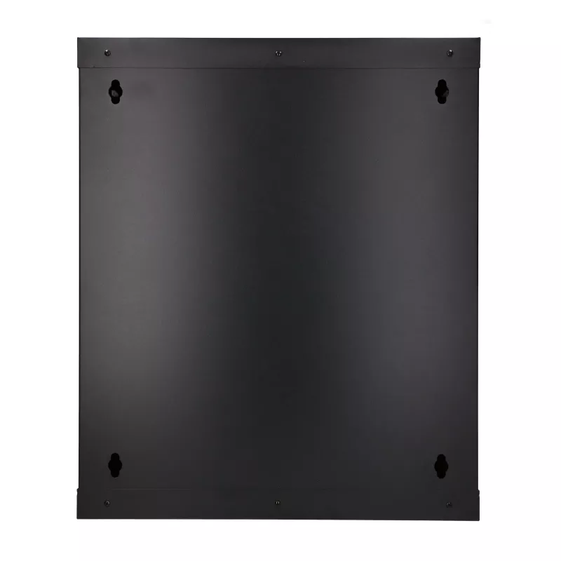 Extralink Lite 12U 530X400 wandmontage serverrack zwart met legbord