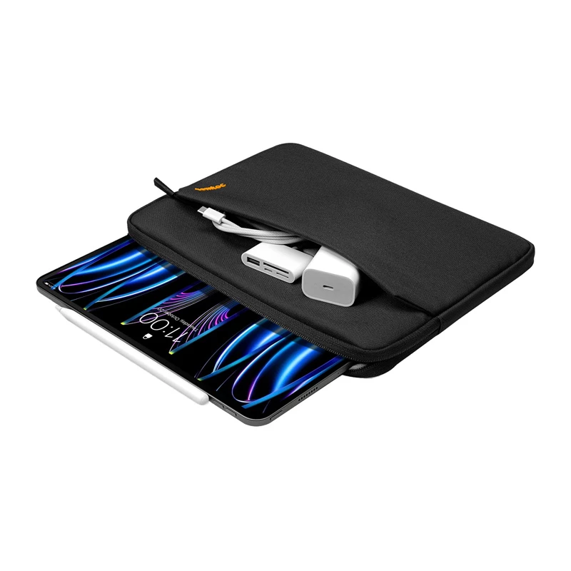 Tomtoc tablet-hoes Light-B1 voor 11-inch tablets, zwart