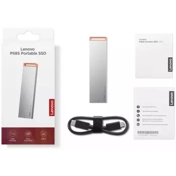 Externe solid-state-drive Lenovo 4XB1T88412 1 TB USB Type-C 3.2 Gen 2 (grijs)