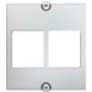 Wandplaat / schakelaarafdekking Bachmann 917.158 voor RJ-45-bussen, wit