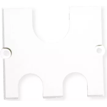 Kabeldoorvoer Bachmann 917.0821, wit — tafel-/baliekabeluitlaat