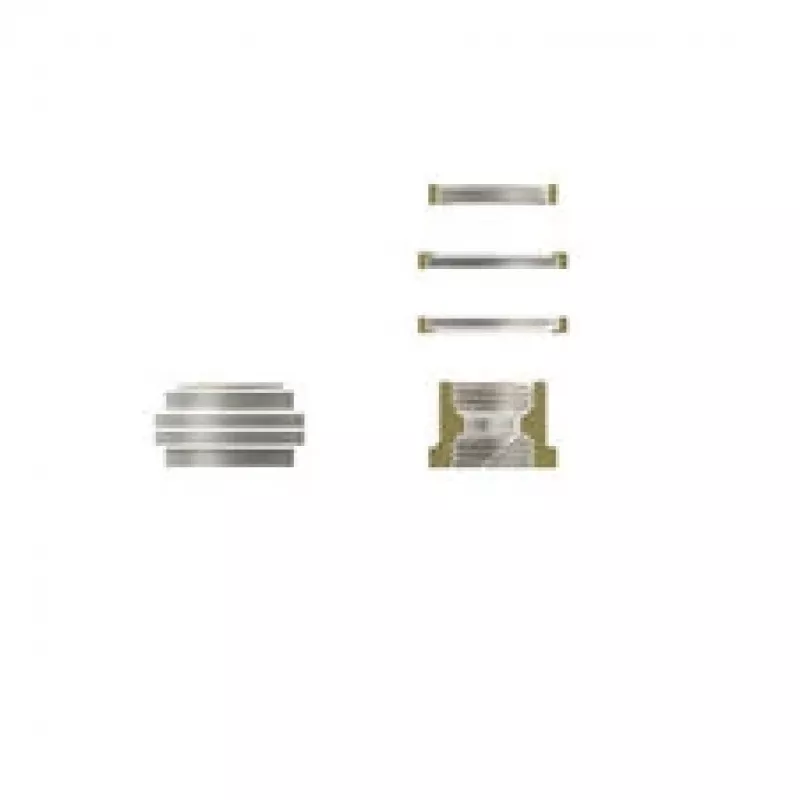 Thermal Grizzly DeltaMate Pass Through – waterkoelingsaansluiting, nikkel mat, 1 stuks (TG-DM-FIT-0216)