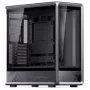 Jonsbo D401 pc-behuizing, midi tower, ATX, gehard glas – zwart