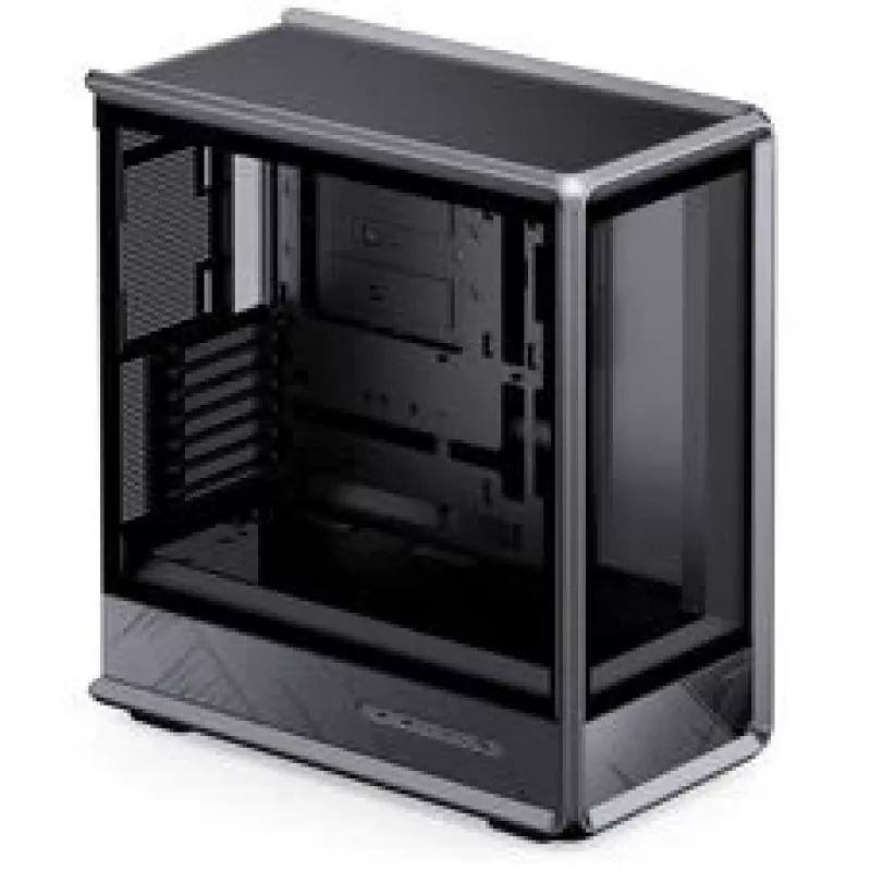 Jonsbo D401 pc-behuizing, midi tower, ATX, gehard glas – zwart
