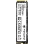 Transcend MTE712A - SSD - versleuteld - 512 GB - intern - M.2 2280 (dubbelzijdig) - PCIe 4.0 x4 (NVMe) - 256-bit AES - Self-Encrypting Drive (SED), TCG Opal Encryption 2.0 (TS512