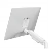 Monitorhouder GEMBIRD MA-DA2-06-W voor 17–32 inch beeldschermen, tafelklem-/railmontage, wit