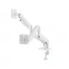 Monitorhouder GEMBIRD MA-DA2-06-W voor 17–32 inch beeldschermen, tafelklem-/railmontage, wit