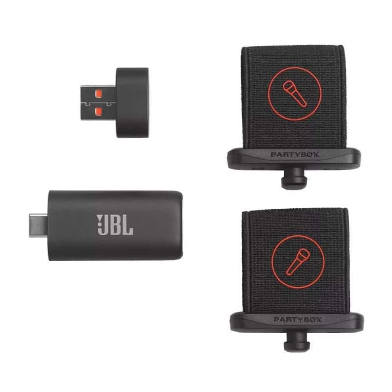 JBL EasySing Mics zwart microfoonset