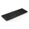 HP 125 bedraad toetsenbord full-size USB membraan zwart