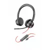 HP Poly Blackwire 8225 USB-C-headset, bedraad, kantoor/callcenter, 185 g, headset, zwart
