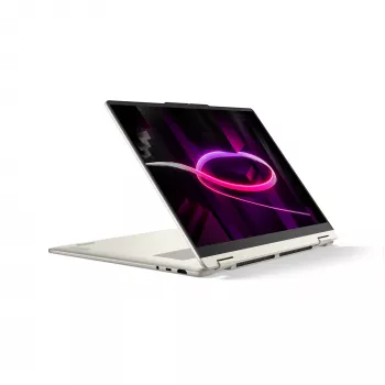 Lenovo Yoga 7 2-in-1 16AGP11 Copilot+ pc AMD Ryzen™ AI 7 445 hybride (2-in-1) 40,6 cm (16 inch) touchscreen 2.8K 16 GB LPDDR5x-SDRAM 1 TB SSD Wi-Fi 7 (802.11be) Windows 11 Home Duits Seashell (kleur)