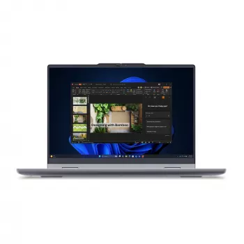 Hybride 2-in-1 laptop Lenovo ThinkBook 14 G6 IPL Copilot+ — Intel Core Ultra 5 325, 14 inch WUXGA touch, 16 GB DDR5, 512 GB SSD, Windows 11 Pro, grijs