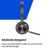 HP Poly Voyager Focus 2-M USB-C-C headset USB-C/A-adapter Poly+ 3 jaar