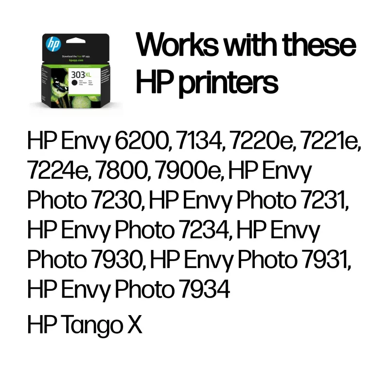 HP 303XL high yield zwart originele inktcartridge