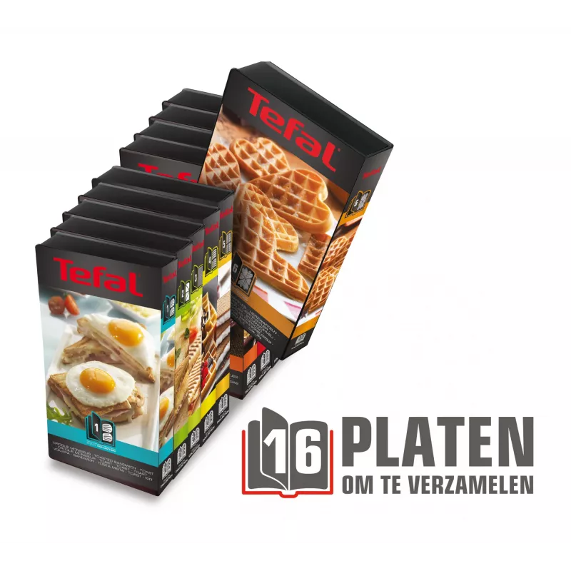 Tefal Snack Collection SW853D Tosti-ijzer en wafelijzer