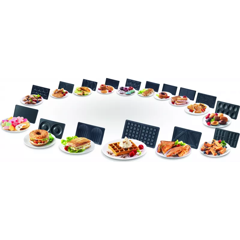 Tefal Snack Collection SW853D Tosti-ijzer en wafelijzer
