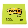 3M 654-NG notitieblaadjes vierkant groen 100 vel zelfklevend