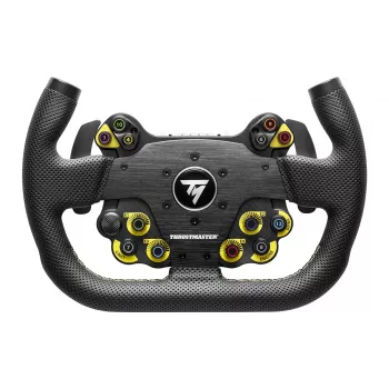 Thrustmaster EVO Racing 31U leer zwart, geel stuurwiel pc, PlayStation 4, PlayStation 5, Xbox