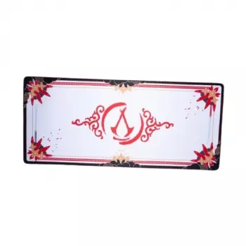 Lexip X Ubisoft - Assassin's Creed - Shadows XXL muismat, zwart, goud, rood, wit, afbeelding, antislipbasis, gaming-muismat
