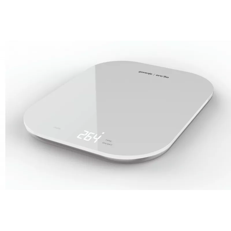 Gorenje KT10ORAW witte tafelkeukenweegschaal rechthoekig elektronisch