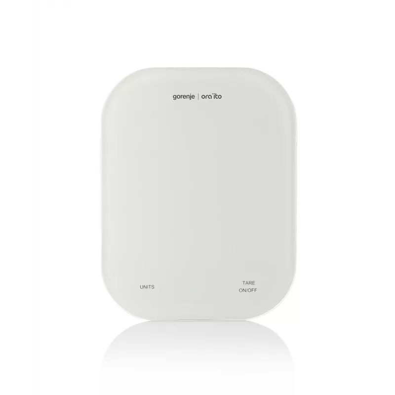Gorenje KT10ORAW witte tafelkeukenweegschaal rechthoekig elektronisch