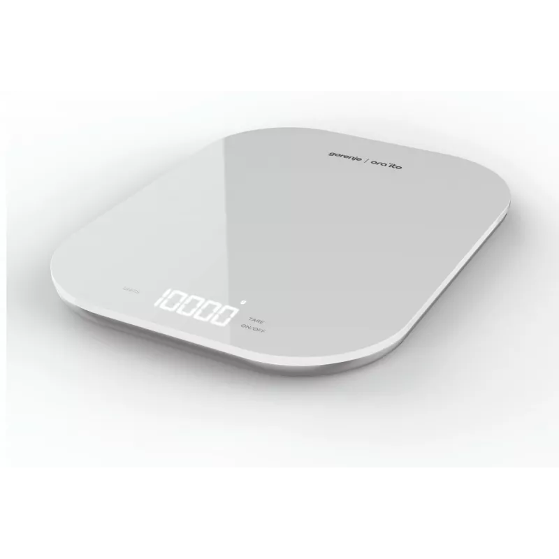 Gorenje KT10ORAW witte tafelkeukenweegschaal rechthoekig elektronisch