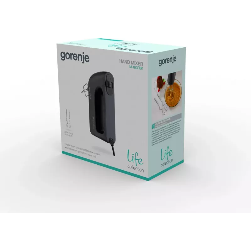 Gorenje M460CBK handmixer 450 W zwart