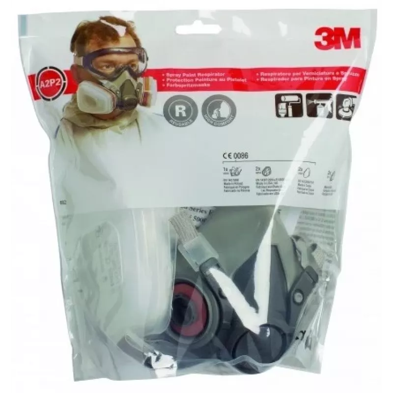 3M 6002C herbruikbaar ademhalingsbeschermingsmiddel
