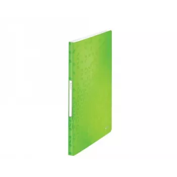 Leitz displayboek WOW PP 20 vakken, groen, polyvinylchloride (PVC), 20 vakken, staand, A4, 231 mm