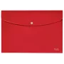 Leitz Recycle documentenmap, omslagmap, A4, polypropyleen (PP), rood, liggend, 60 vel