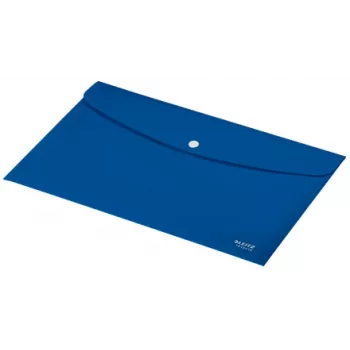 Leitz Recycle documentenmap, omslagmap, A4, polypropyleen (PP), blauw, liggend, 60 vel