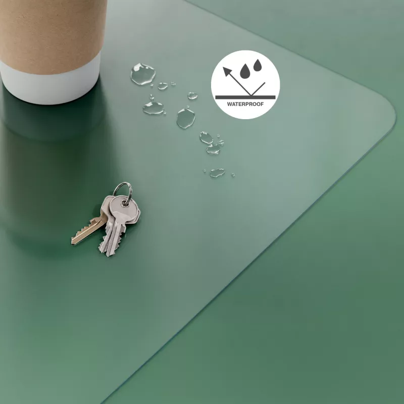 Leitz grote transparante bureaumat, transparant, polyvinylchloride (PVC), 360 mm, 700 mm, 1 mm, 300 g