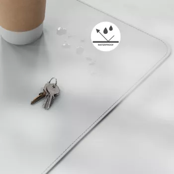 Leitz Large Desk Mat, grijs, polyvinylchloride (PVC), 400 mm, 800 mm, 2 mm, 350 g