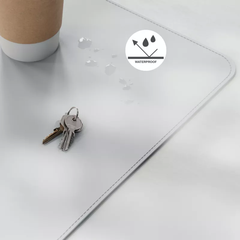 Leitz Large Desk Mat, grijs, polyvinylchloride (PVC), 400 mm, 800 mm, 2 mm, 350 g
