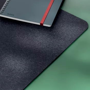 Leitz Large Felt Desk Mat, donkergrijs, vilt, 360 mm, 700 mm, 3 mm, 400 g