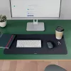 Leitz Large Felt Desk Mat, donkergrijs, vilt, 360 mm, 700 mm, 3 mm, 400 g