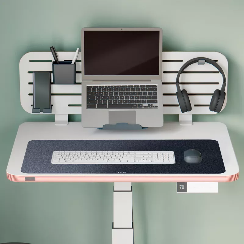 Leitz Large Felt Desk Mat, donkergrijs, vilt, 360 mm, 700 mm, 3 mm, 400 g