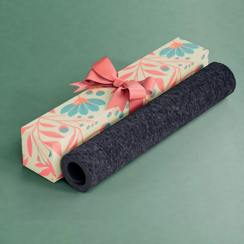 Leitz Large Felt Desk Mat, donkergrijs, vilt, 360 mm, 700 mm, 3 mm, 400 g