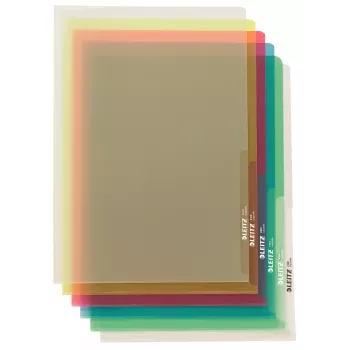 Leitz 41050000 map PVC transparant A5