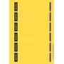 Leitz 16862015 zelfklevende etiketten rechthoek geel 150 st.