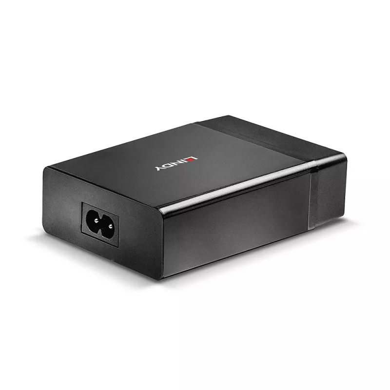 Lindy 4-poorts USB Type-C en A smart charger met Power Delivery, 72W