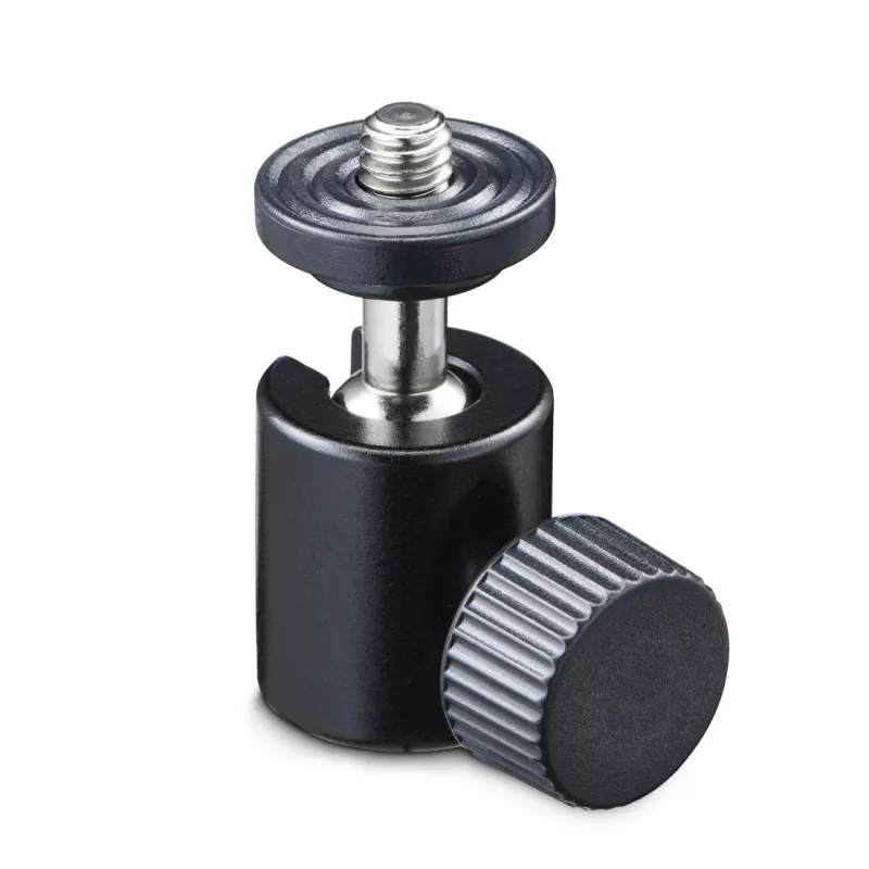 Statiefkogelkop HAMA 00005000, 1/4 inch schroefdraad, 38 mm hoogte, zwart