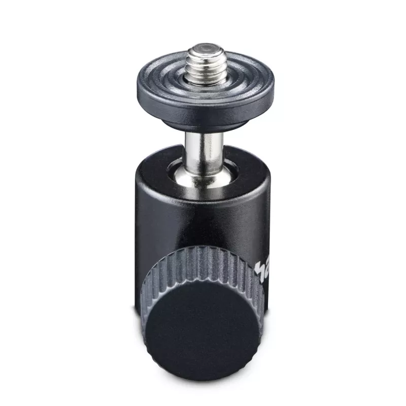 Statiefkogelkop HAMA 00005000, 1/4 inch schroefdraad, 38 mm hoogte, zwart