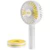 Unold Breezy 86610 handventilator, wit/geel