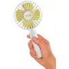 Unold Breezy 86610 handventilator, wit/geel
