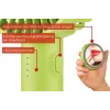Unold Breezy II groen 10 cm handventilator
