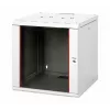 Wandmontierbare kast Equip Pro Mount 19 inch kast 12HE 600X600MM RAL7035 grijs