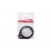 Equip High Quality netkabel, C5 naar Schuko, 3,0m, 3 m, C5-koppeling, CEE7/7, H05VV-F3G, 250 V, 2,5 A